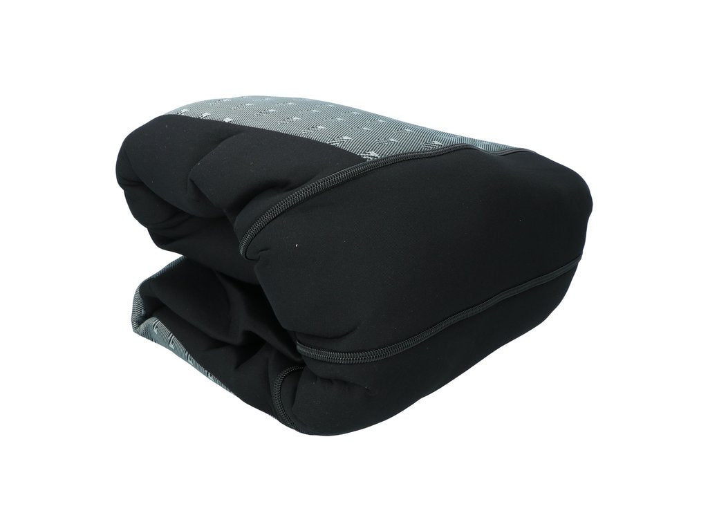 Carpoint Jeu de couvre-sièges Chicago 9 pièces noir/gris