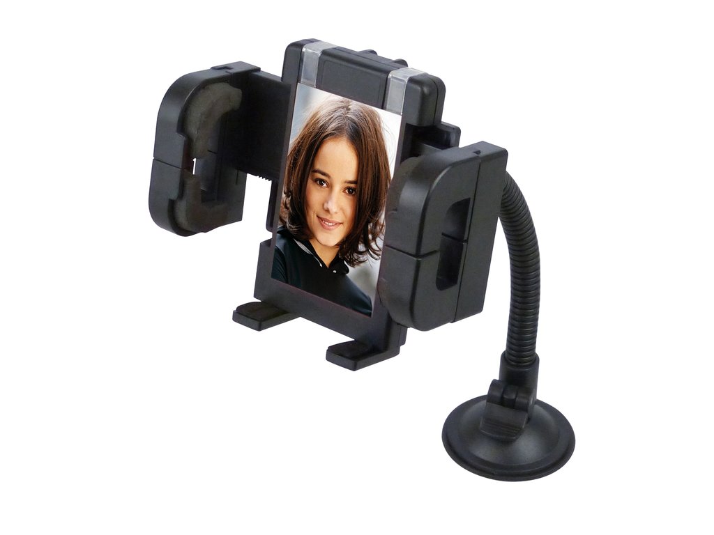 Support pour smartphone Carpoint avec pince de fixation