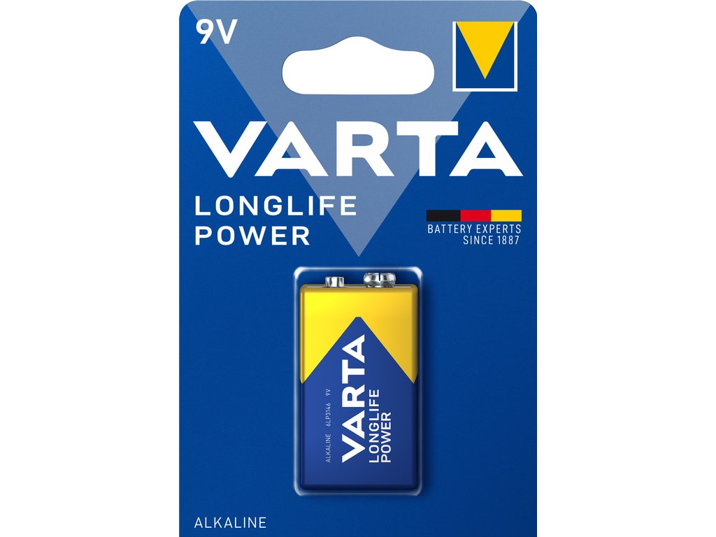 Pile Varta Longlife Power 6LR61 9V