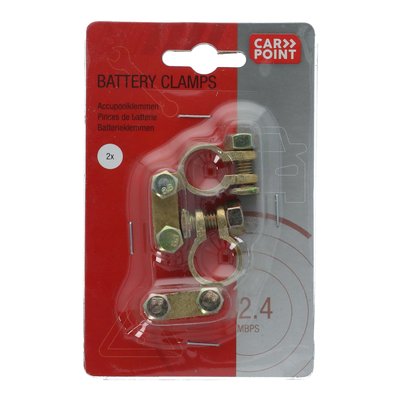 Bornes de batterie + et -