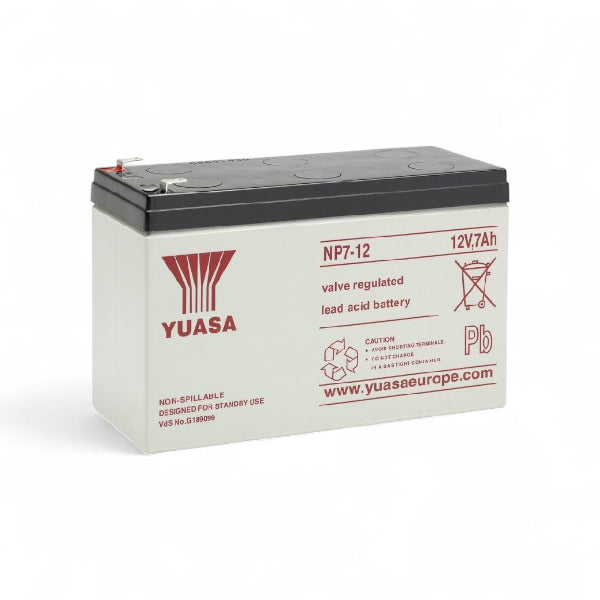 BATTERIE YUASA NP7-12 12V 7AH