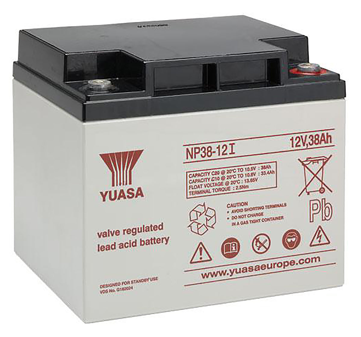 BATTERIE YUASA NP38-12L 12V 38AH