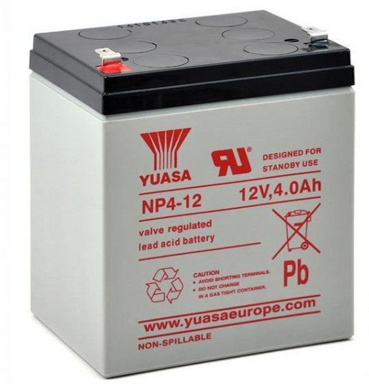 BATTERIE YUASA NP4-12 12V 4AH