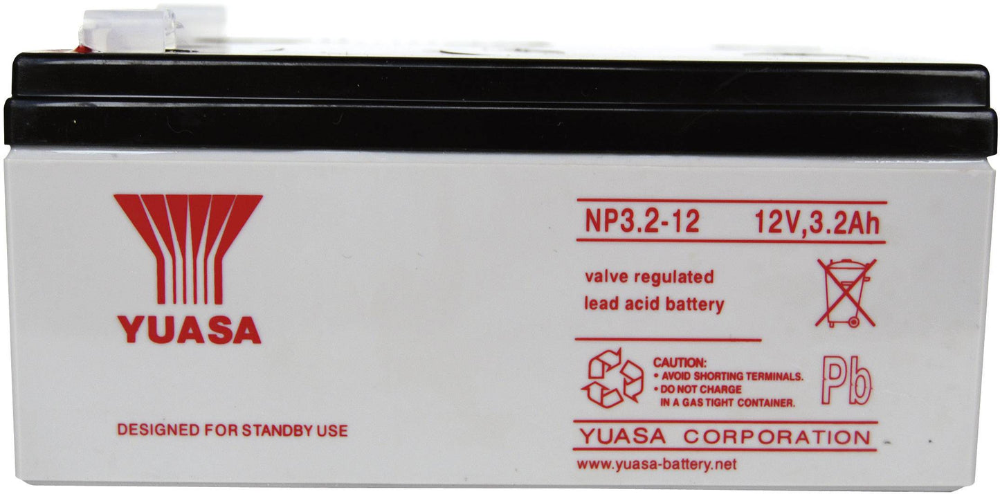 BATTERIE YUASA NP3,2-12FR 12V 3,2AH