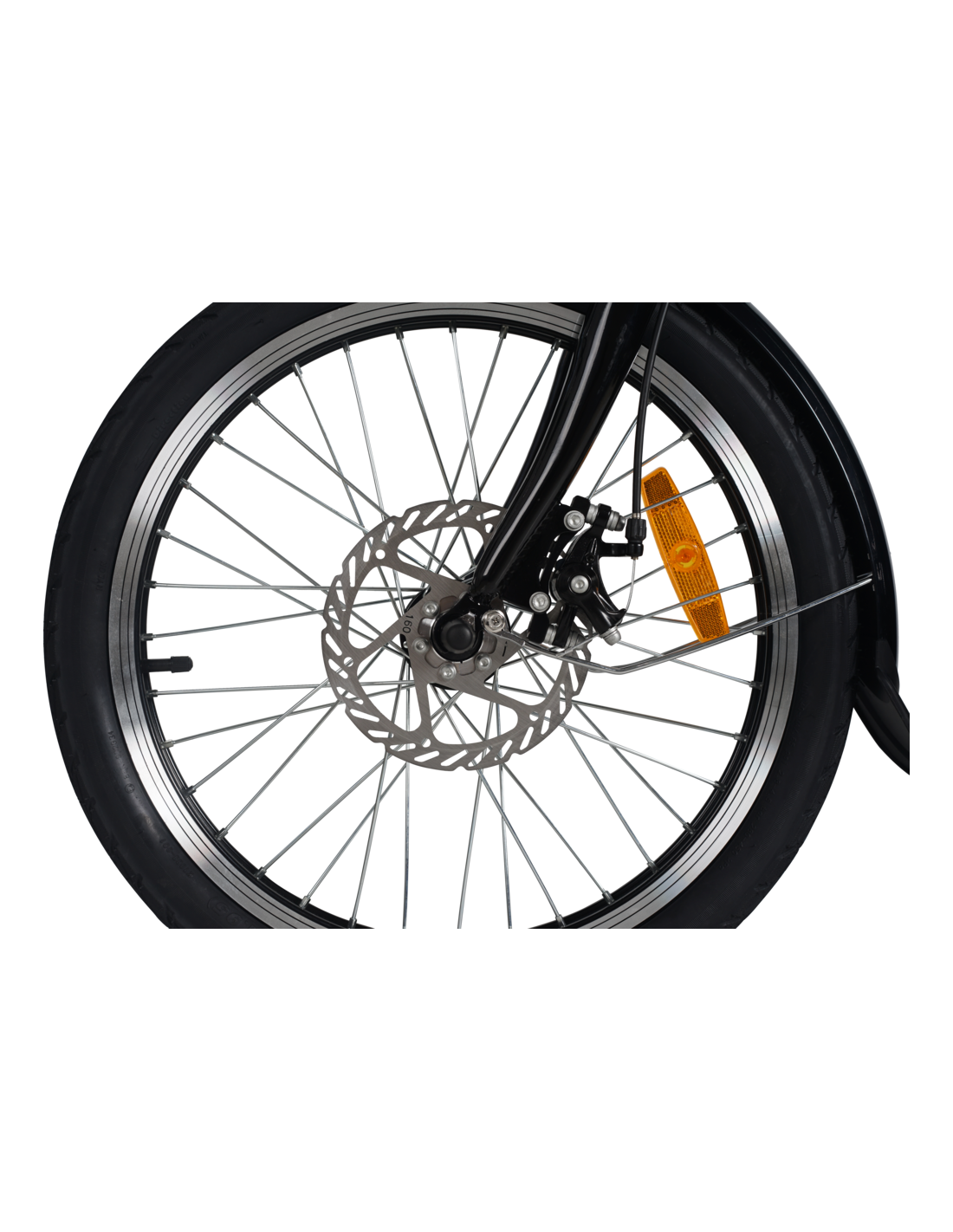 Velo electrique pliable CityBike Noir
