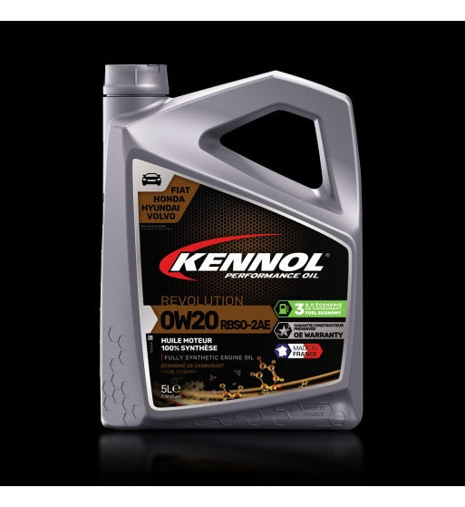 KENNOL - HUILE MOTEUR REVOLUTION RBSO-2AE 0W20 - 5L