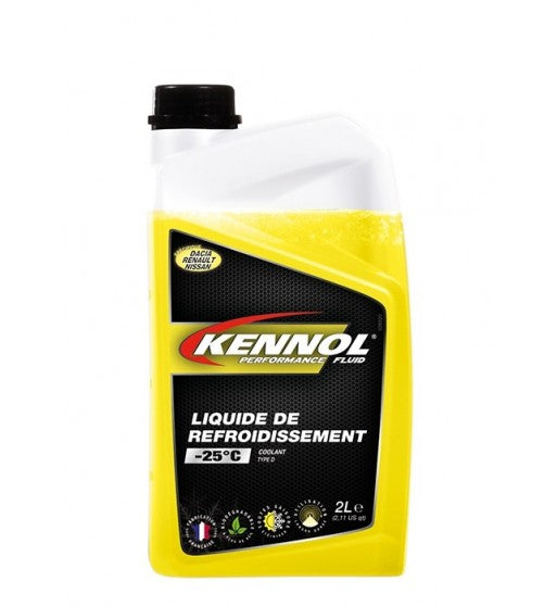 KENNOL - LIQUIDE DE REFROIDISSEMENT TYPE D -25°C - 2L