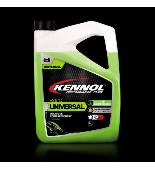 KENNOL - LIQUIDE DE REFROIDISSEMENT UNIVERSEL -25°C - 5L
