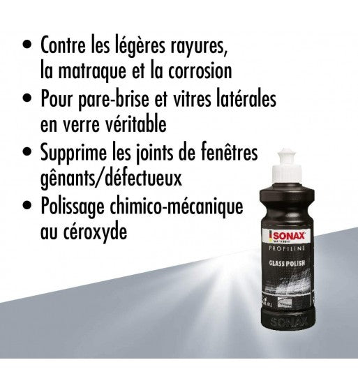 SONAX PROFILINE GLASS POLISH (250 ML)