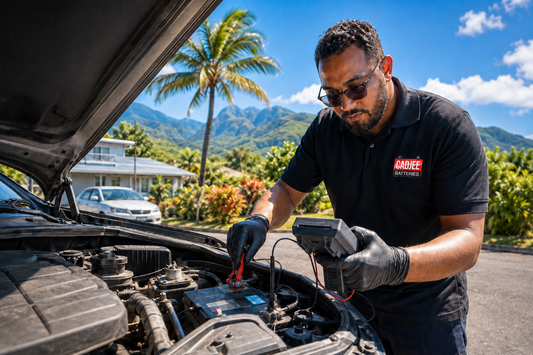 Combien de temps dure une batterie de voiture à La Réunion ?