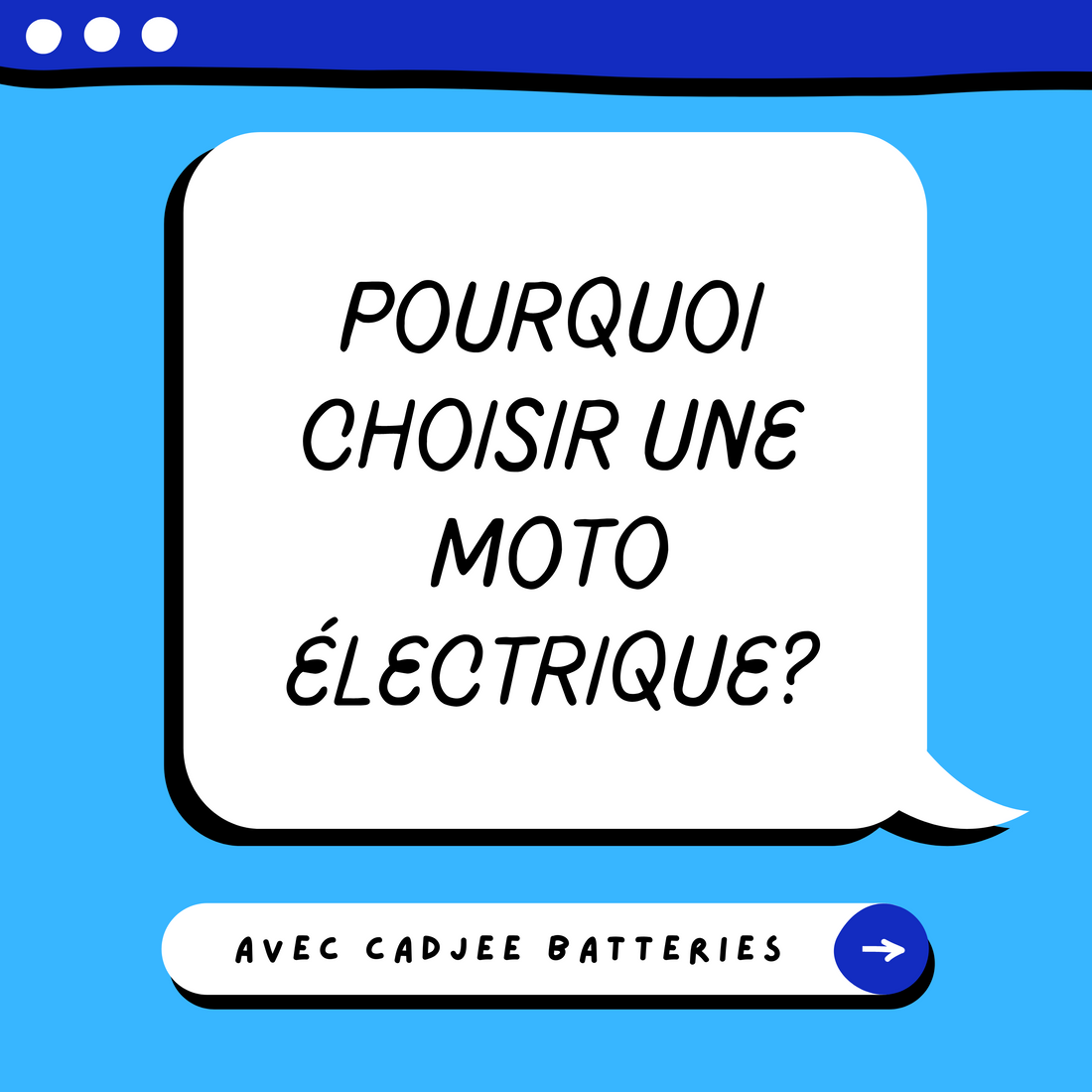 Pourquoi choisir une moto électrique?