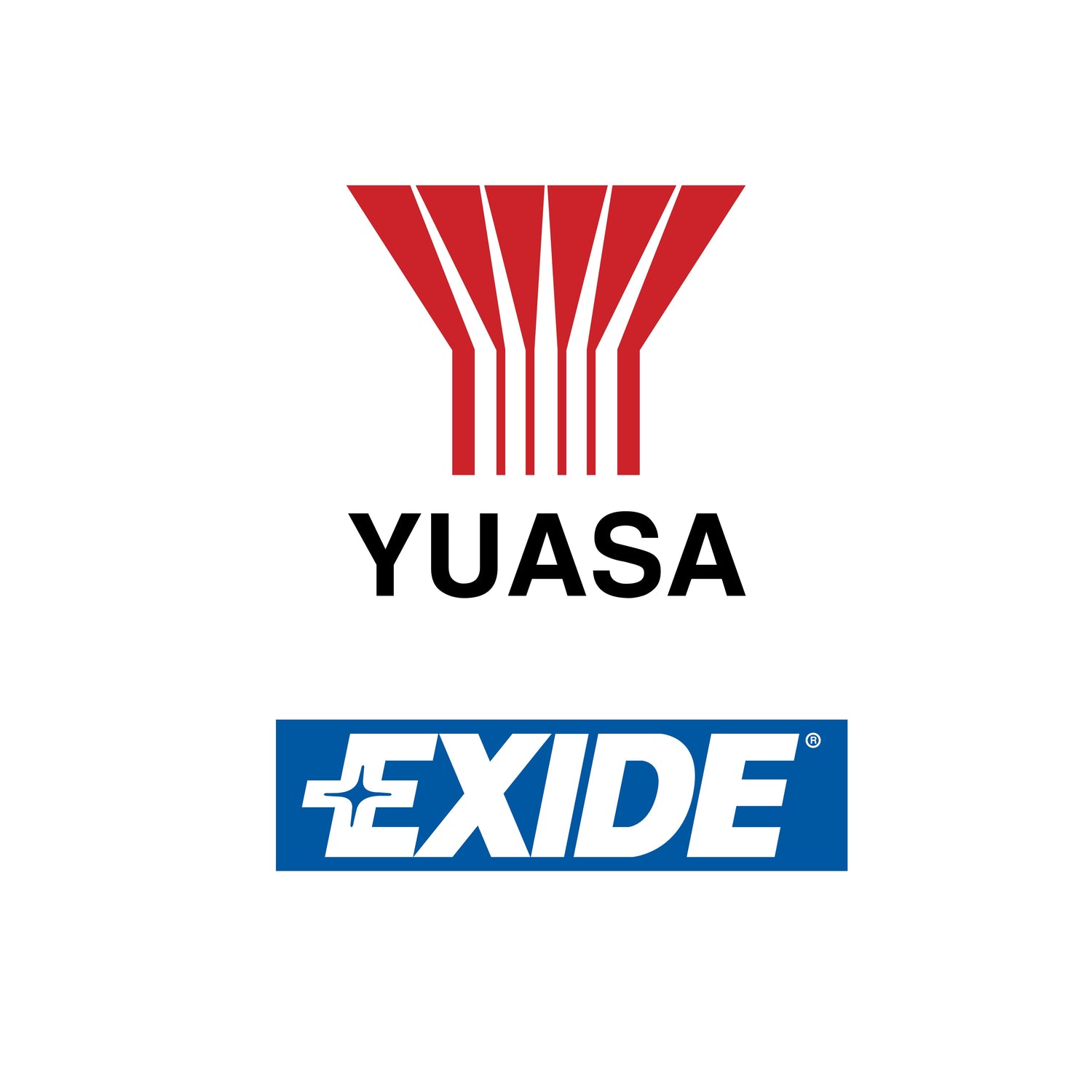 Batteries voitures YUASA & EXIDE