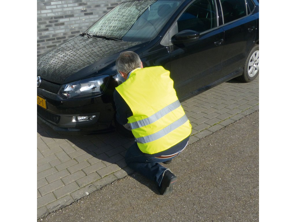 Carpoint Gilet de sécurité Oxford Jaune XL