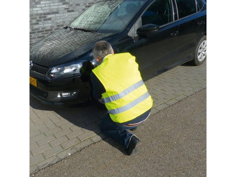 Carpoint Gilet de sécurité Oxford Jaune XL