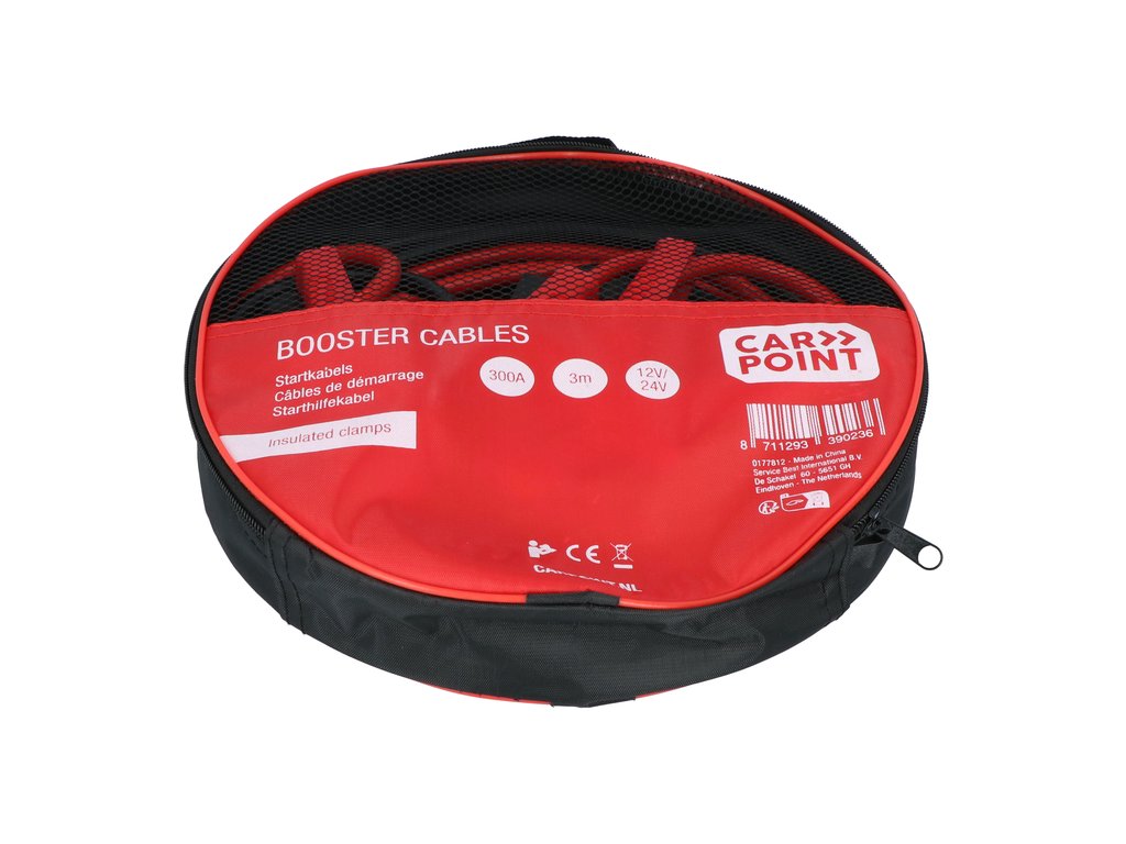 Câble de démarrage Carpoint 300 Amp pinces isolées