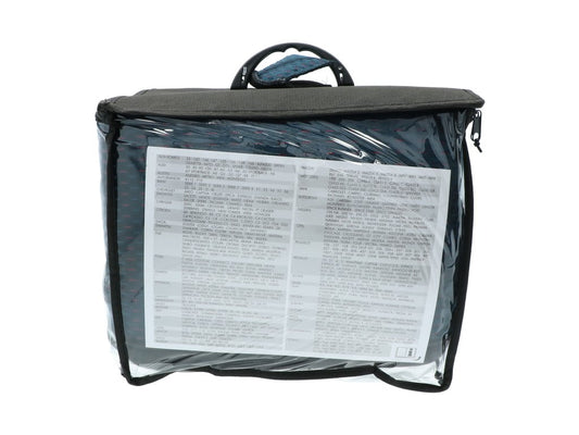 Carpoint Jeu de couvre-sièges Denver 9 pièces noir/bleu