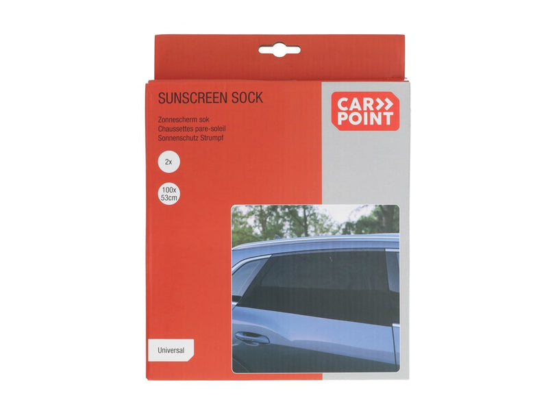 Carpoint Chaussettes pare-soleil 100x53cm 2 pièces