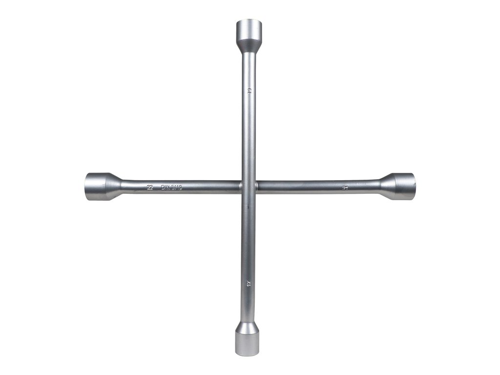 Clé en croix Carpoint 17/19/21/22 mm