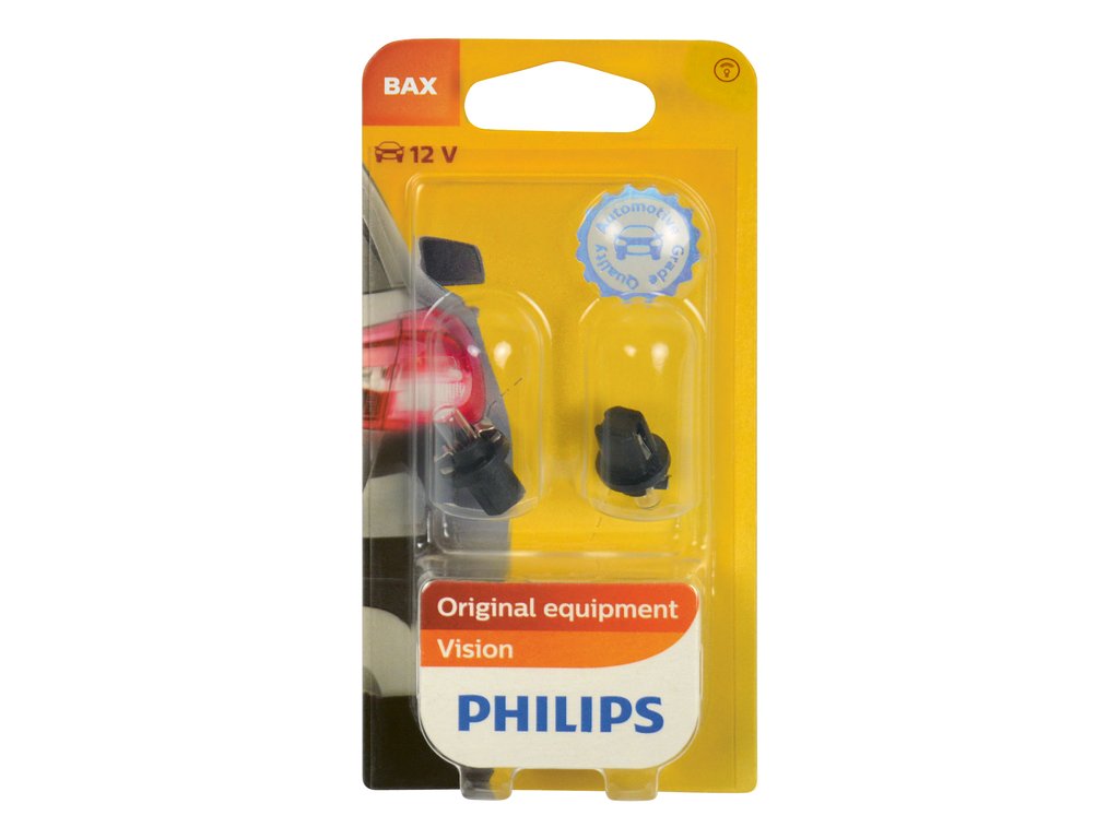 Philips 12598B2 BAX8,5d Black 1,2W 12V