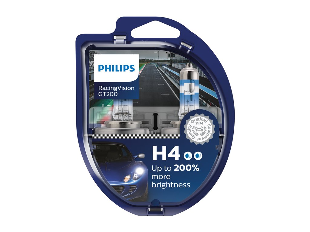 Philips 12342RGTS2 Racing Vision GT200 H4 2 pièces