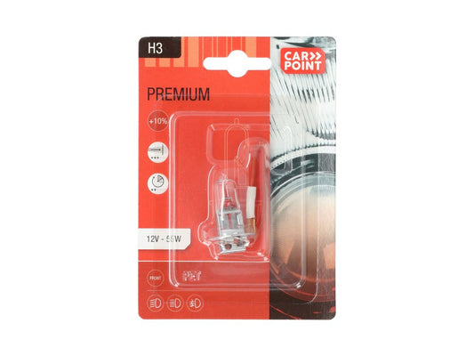Carpoint Premium Lampe de Voiture H3 12V 55W