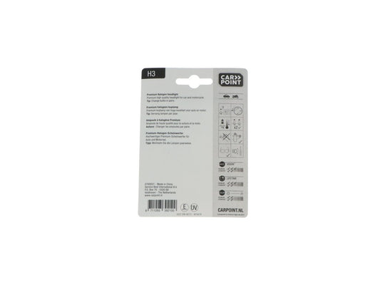 Carpoint Premium Lampe de Voiture H3 12V 55W