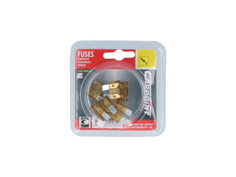 Carpoint Maxi fusibles 75A 6 pièces