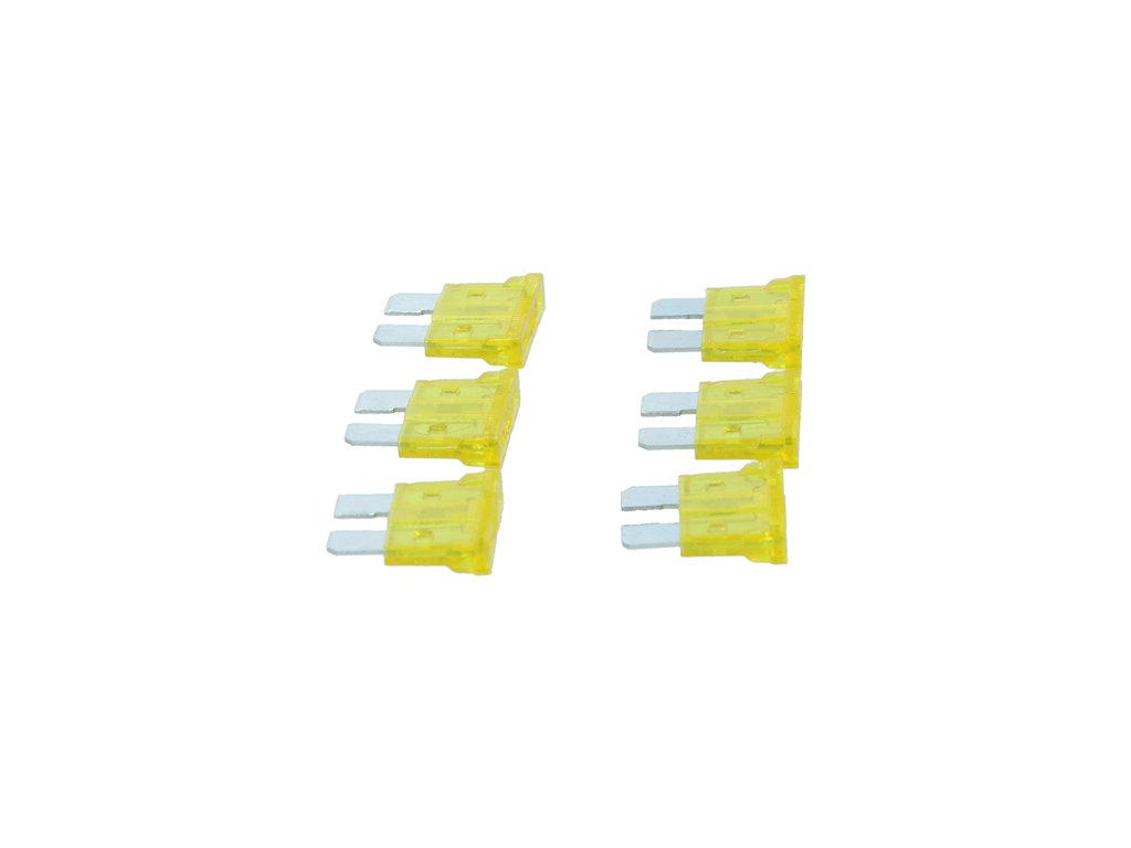 Carpoint Maxi fusibles 20A 6 pièces