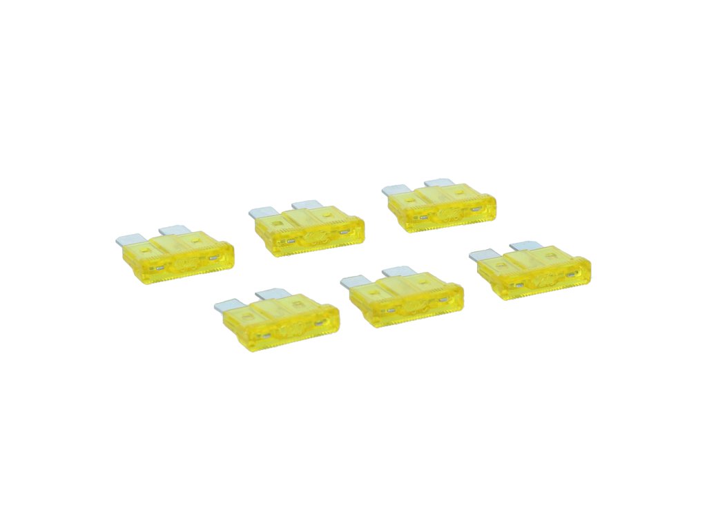 Carpoint Maxi fusibles 20A 6 pièces