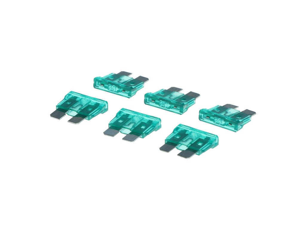Carpoint Maxi fusibles 30A 6 pièces