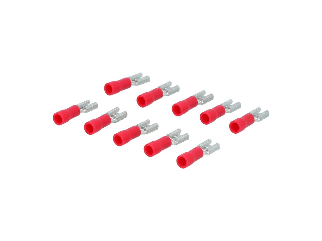 Carpoint Cosses Clip 741 rouges 48x05mm blister de 10 pièces