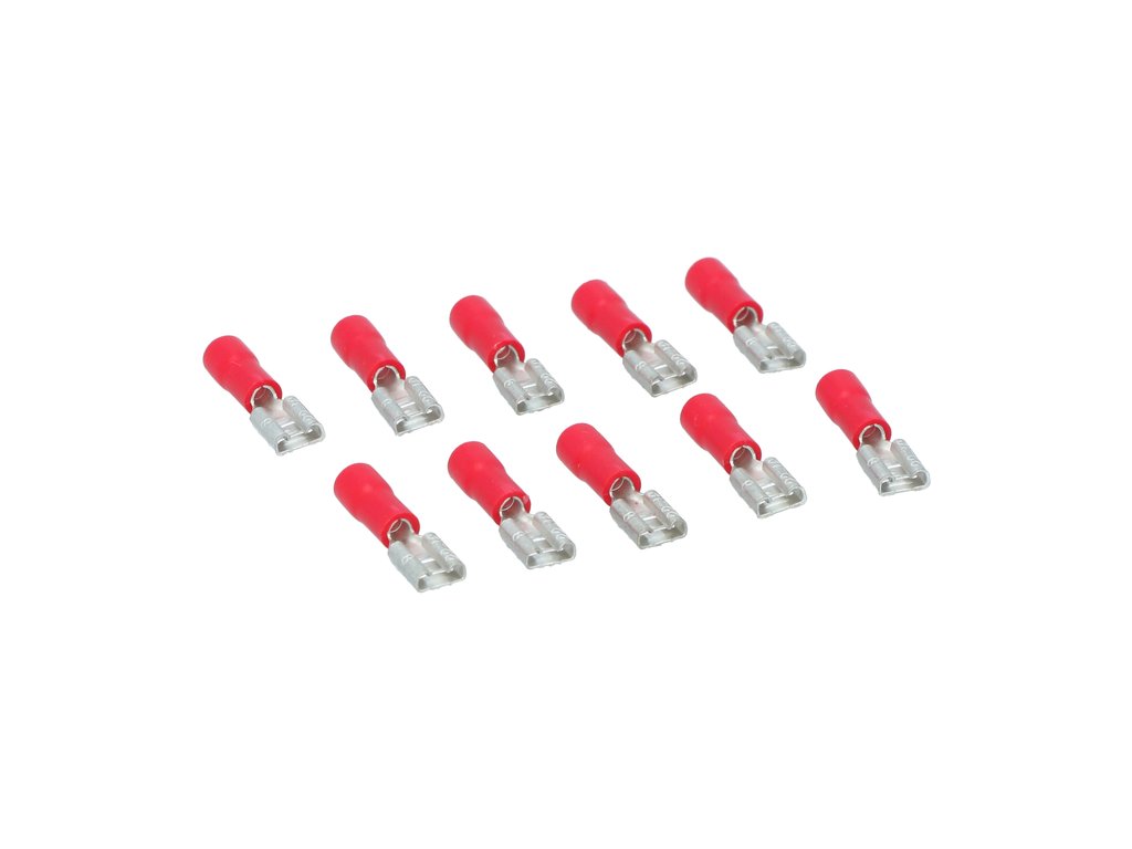 Carpoint Cosses Clip 741 rouges 48x05mm blister de 10 pièces