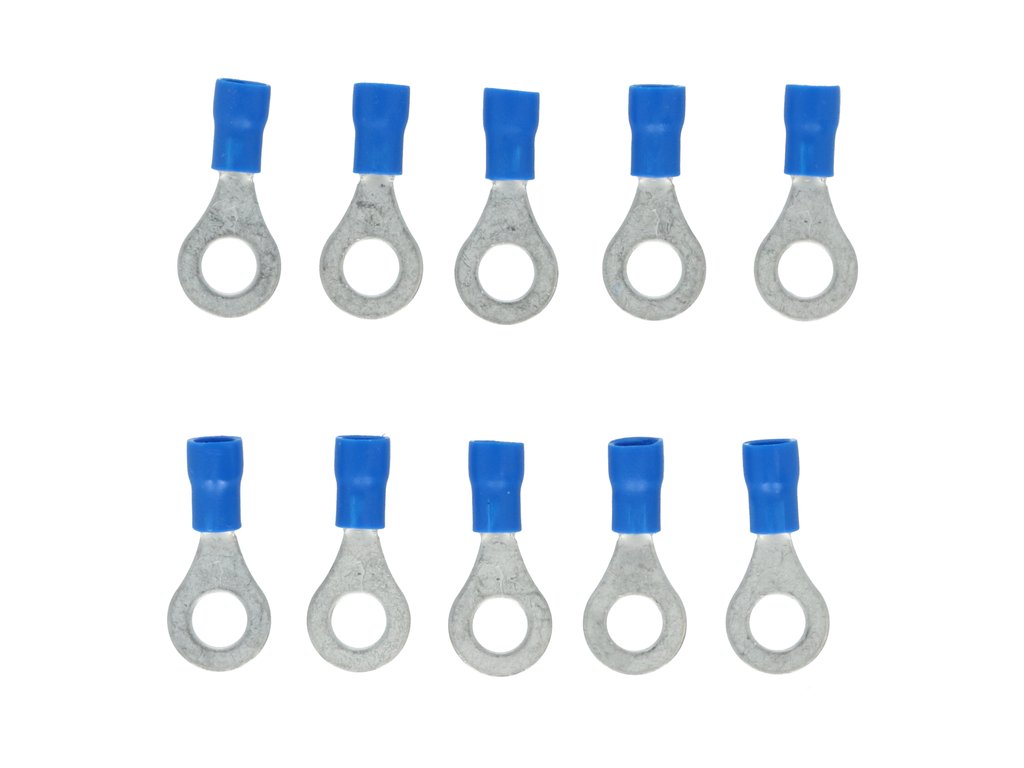 Carpoint Cosses à oeillet 560 M6 bleues blister de 10 pièces