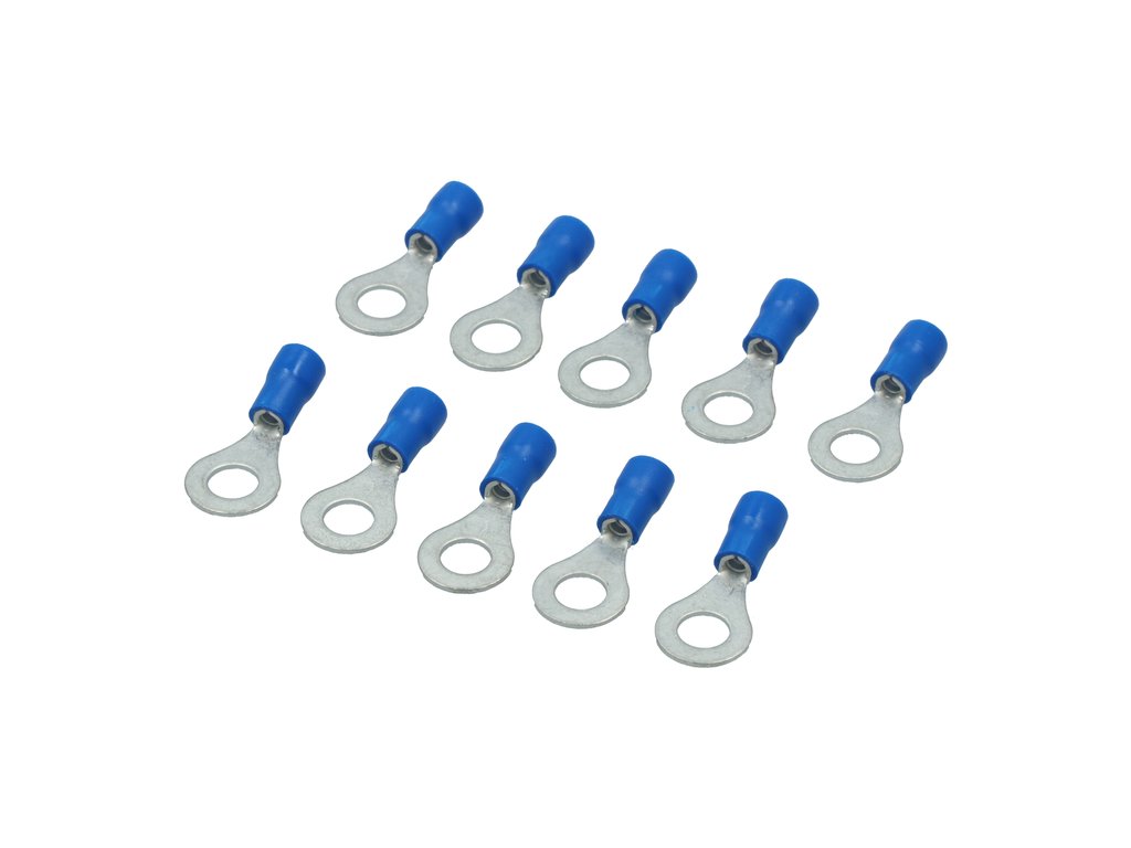 Carpoint Cosses à oeillet 560 M6 bleues blister de 10 pièces