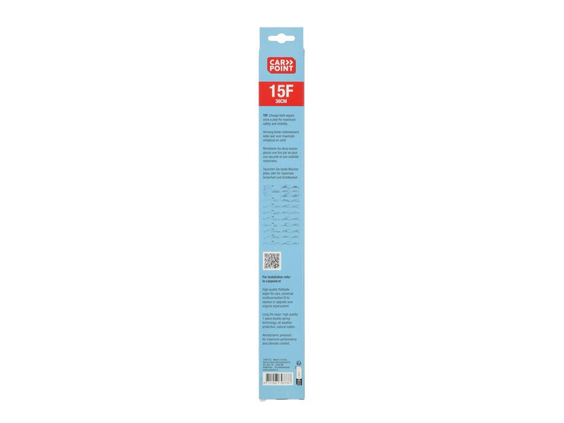 Balai d'essuie-glace Carpoint NXT Aero Comfort 15F 38cm