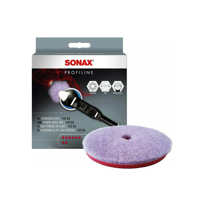 Pad laine hybride Dual Action 143 mm