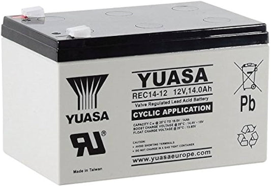 BATTERIE YUASA REC14-12 12V 14AH