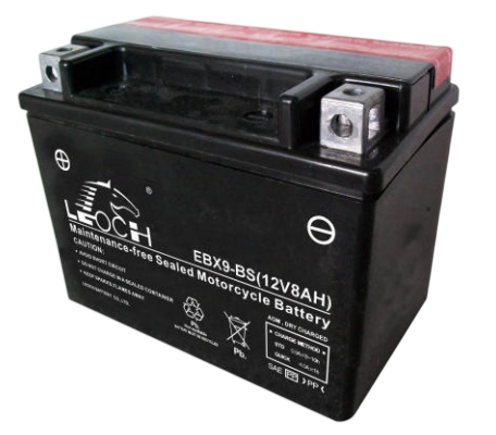 Batterie Leoch EBX9-BS 8AH