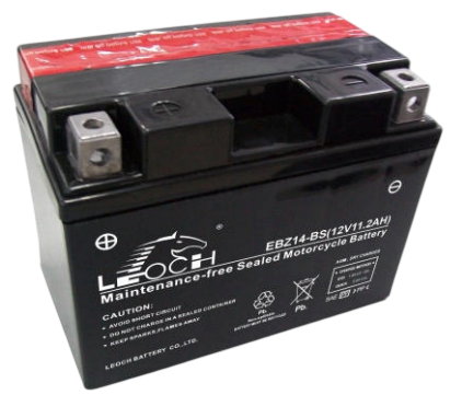 Batterie Leoch EBZ14-BS 12AH