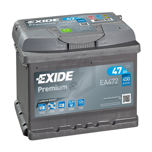 Batterie EXIDE Premium 47Ah 450A (EA472)