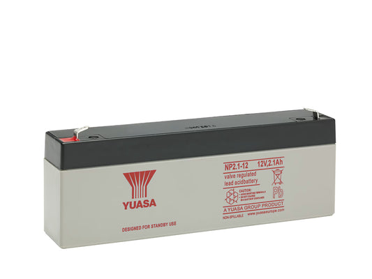 BATTERIE YUASA NP2.1-12 12V 2,1Ah