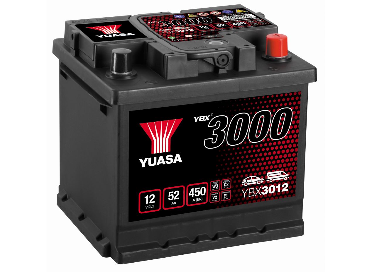 Batterie YUASA 52Ah 450A (YBX3012)