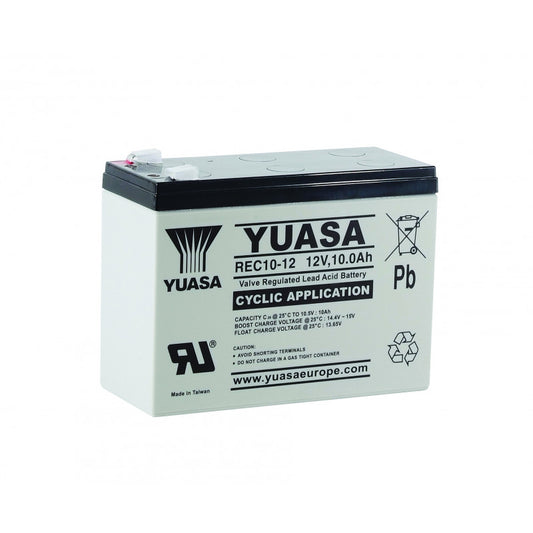 BATTERIE YUASA REC10-12 12V 10AH