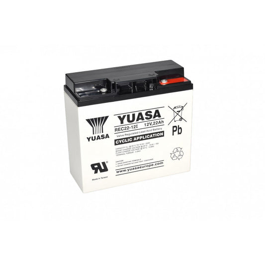 BATTERIE YUASA REC22-12L 12V 22AH