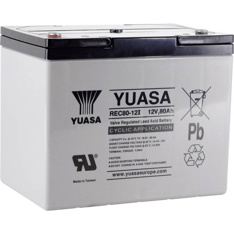Batterie Yuasa REC80-12 12V 80AH
