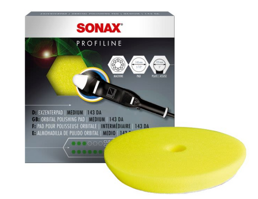 Pad de Polissage Jaune 143Mm