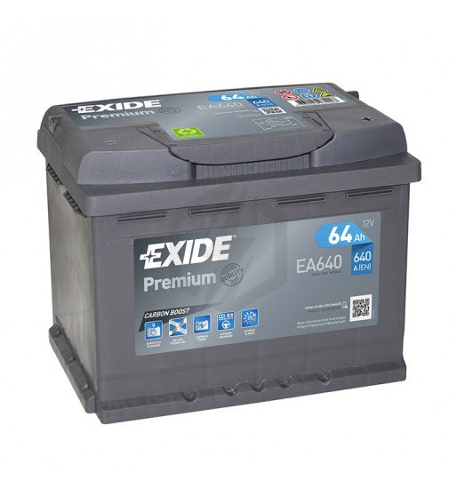 Batterie EXIDE PREMIUM 64Ah 640A (EA640)