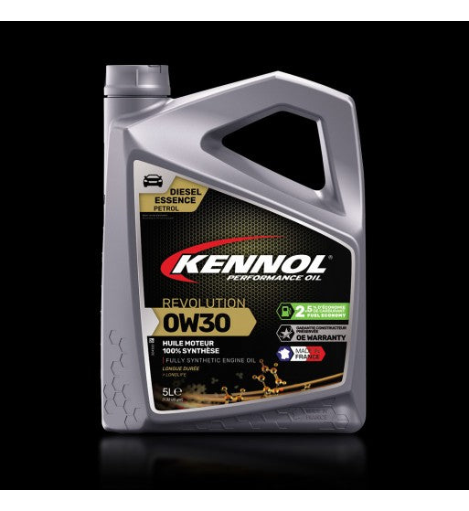 KENNOL - HUILE MOTEUR REVOLUTION 0W30 - 5L