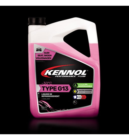 KENNOL - LIQUIDE DE REFROIDISSEMENT G13 -30°C - 5L