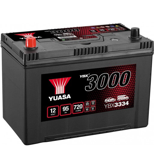 Batterie Japonaise YUASA 95Ah 720A (YBX3334)